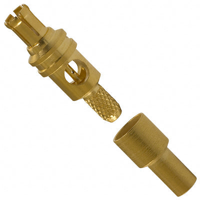 133-8433-001 by Cinch Connectivity Solutions Johnson - CONNECTOR MCX PLUG STR 75 OHM CRIMP