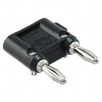 1330-ST-0 by Pomona Electronics - CONNECTOR DBL BAN PLUG STACK SLDRLESS