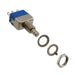 13435A by APEM Inc. - PUSH SWITCH BUTTON SPDT 4A 125V