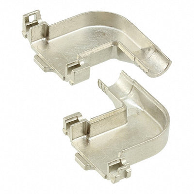 134752-3 by TE Connectivity AMP Connectors - CONNECTOR BACKSHELL 9P 90DEG SHLD SLV