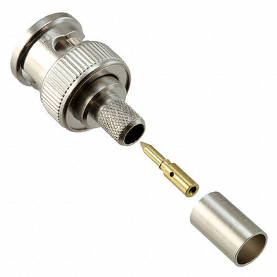 134959-1 by TE Connectivity AMP Connectors - CONNECTOR BNC PLUG STR 75OHM CRIMP