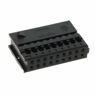 1355348-1 by TE Connectivity AMP Connectors - CONNECTOR RECPT HSG 18POS 2.54MM