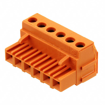 1356460000 by Weidmuller - TERM BLOCK PLUG 6POS STR 5.08MM
