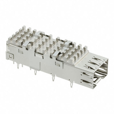 1367645-4 by TE Connectivity AMP Connectors - CONNECTOR SFP CAGE W/HSINK PRESS R/A