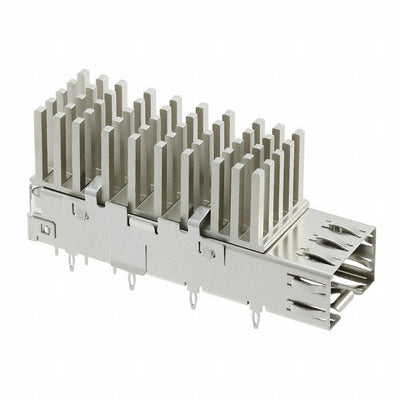 1367645-6 by TE Connectivity AMP Connectors - CONNECTOR SFP CAGE W/HSINK PRESS R/A