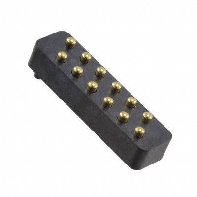 1375737-1 by TE Connectivity AMP Connectors - CONNECTOR SPRING MOD 12POS SMD