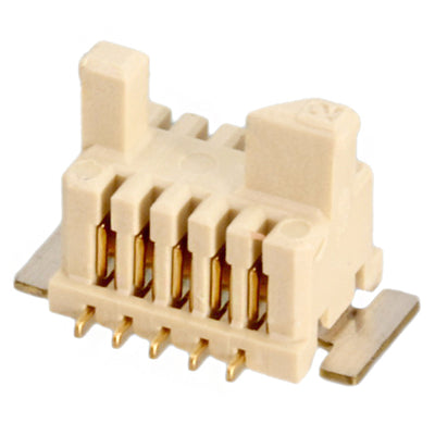 1375870-3 by TE Connectivity AMP Connectors - CONNECTOR RECPT 10POS 0.031 GOLD SMD