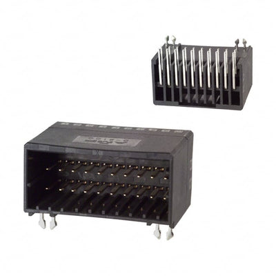 1376137-2 by TE Connectivity AMP Connectors - CONNECTOR HEADER R/A 20POS 2.5MM