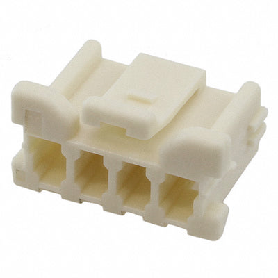 1376477-4 by TE Connectivity AMP Connectors - CONNECTOR PLUG HSG 4POS 2.50MM