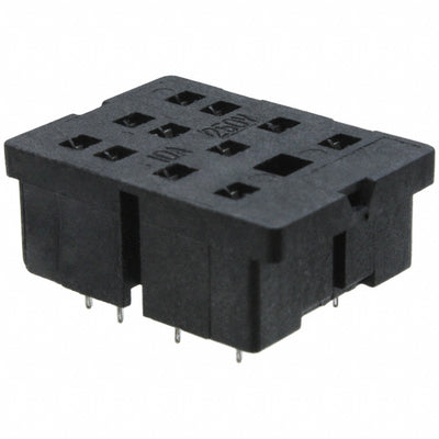 PT78603 by TE Connectivity Potter & Brumfield Relays - RELAY SOCKET 11 POS THROUGH HOLE