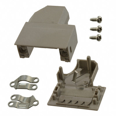 1393738-1 by TE Connectivity AMP Connectors - CONNECTOR BACKSHELL 9POS 37.5DEG SHLD