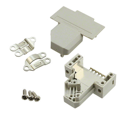 1393738-2 by TE Connectivity AMP Connectors - CONNECTOR BACKSHELL 15P 37.5DEG SHLD