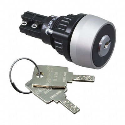 14-236.025K by EAO - SWITCH KEYLOCK 2POS 4PST 5A 250V