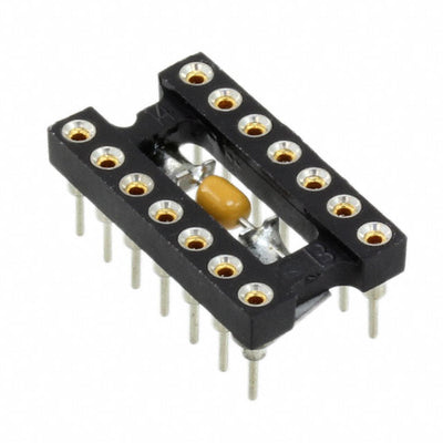 14-3518-101 by Aries Electronics - CONNECTOR IC DIP SOCKET 14POS GOLD