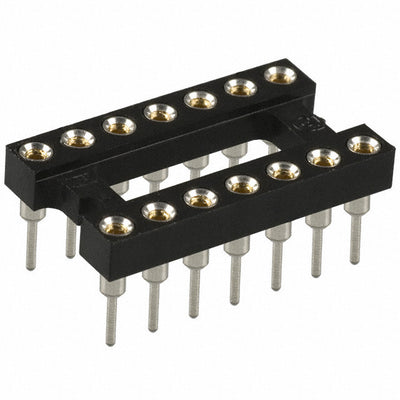 14-3518-10 by Aries Electronics - CONNECTOR IC DIP SOCKET 14POS GOLD