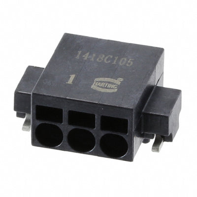 14010313102000 by HARTING - TERM BLK 3P SIDE ENT 2.54MM SMD