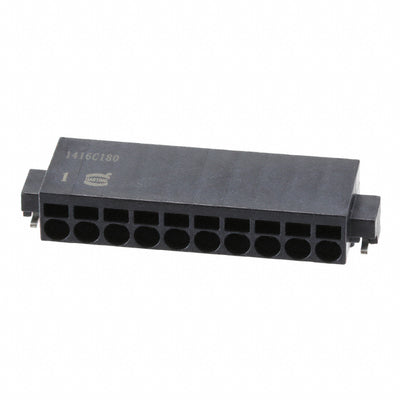 14011013102000 by HARTING - TERM BLK 10P SIDE ENT 2.54MM SMD