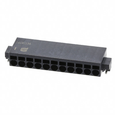 14011113102000 by HARTING - TERM BLK 11P SIDE ENT 2.54MM SMD