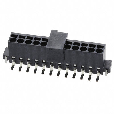 14011213101000 by HARTING - TERM BLK 12P TOP ENT 2.54MM SMD