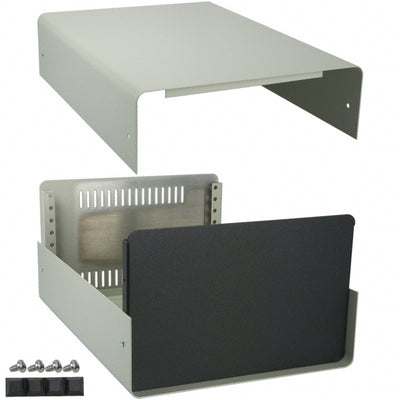 1401K by Hammond Manufacturing - BOX STEEL OFF WHT 14""L X 10""W
