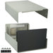1401K by Hammond Manufacturing - BOX STEEL OFF WHT 14""L X 10""W
