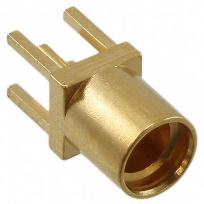 1408150-1 by TE Connectivity AMP Connectors - CONNECTOR MMCX JACK STR 50 OHM PCB