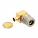 1408347-1 by TE Connectivity AMP Connectors - CONNECTOR QMA PLUG R/A 50 OHM SOLDER