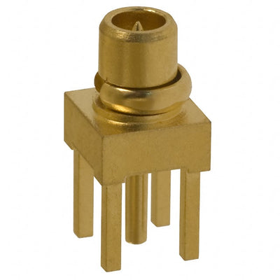 1408496-1 by TE Connectivity AMP Connectors - CONNECTOR MMCX PLUG STR 50 OHM PCB
