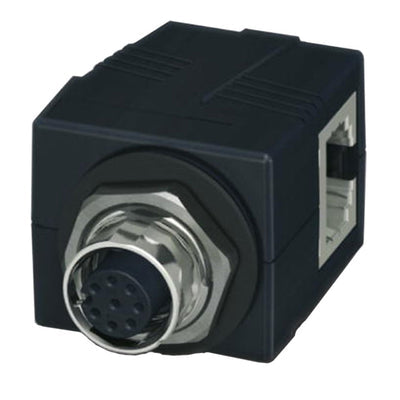 1414393 by Phoenix Contact - ADAPT CIRC 8POS TO RJ45 JACK BLK