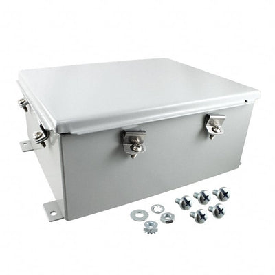 1414N4PHK by Hammond Manufacturing - BOX STEEL GRAY 12""L X 10""W