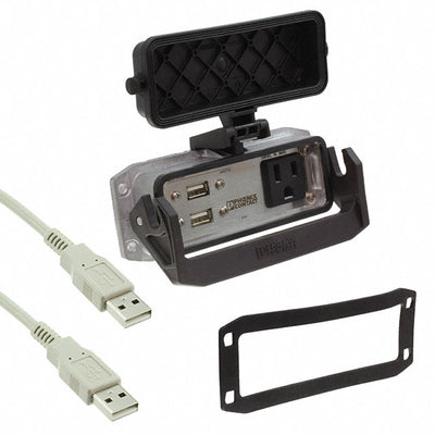 1415779 by Phoenix Contact - HVYPRT W/2 USB A FML & 120V OTL