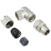 1417443 by Phoenix Contact - CONNECTOR PLUG MALE 8P AXIAL PIERCE