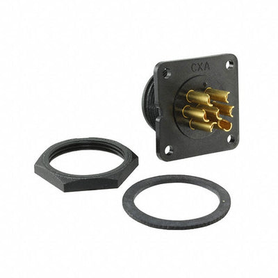14182-7SG-300 by Conxall/Switchcraft - CONNECTOR RECPT FMALE 7P GOLD SLDR CUP