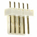 14191 by Bulgin - CONNECTOR HEADER VERT 5POS 2.54MM