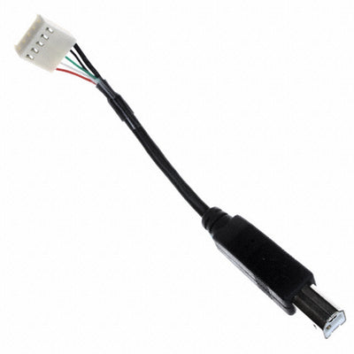 14194 by Bulgin - CABLE USB B TO 5 WAY CRIMP 100MM