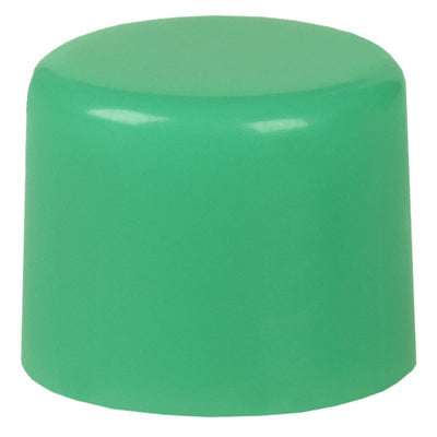 800C1GRN by E-Switch - CAP PUSHBUTTON ROUND GREEN