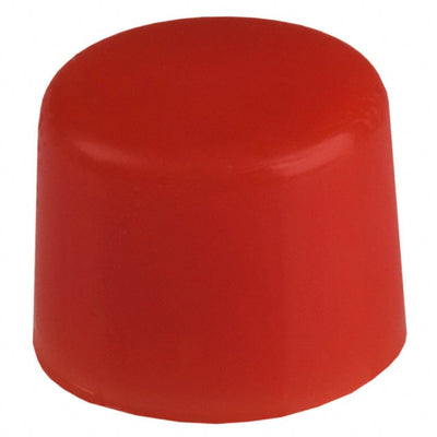 800C1RED by E-Switch - CAP PUSHBUTTON ROUND RED