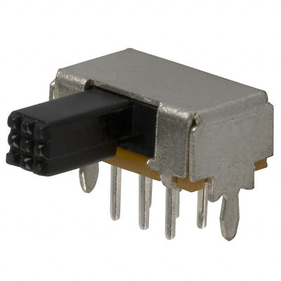 EG2211A by E-Switch - SWITCH SLIDE DPDT 200MA 30V