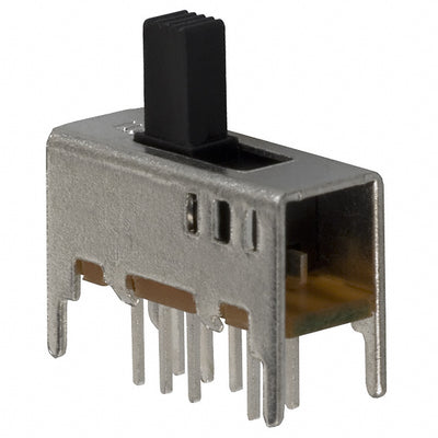 EG2301A by E-Switch - SWITCH SLIDE DP3T 200MA 30V