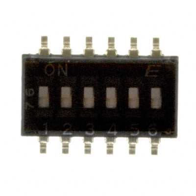 KAN1106RT by E-Switch - SWITCH SLIDE DIP SPST 25MA 24V