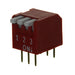 KAP1103E by E-Switch - SWITCH PIANO DIP SPST 25MA 24V