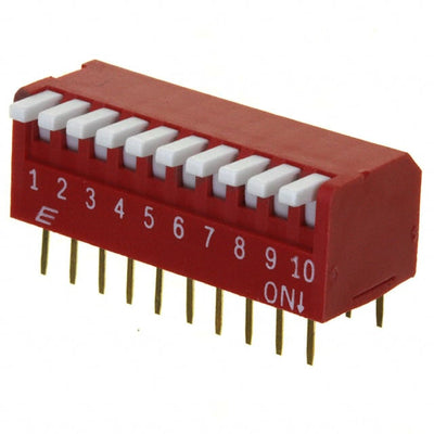 KAP1110E by E-Switch - SWITCH PIANO DIP SPST 25MA 24V