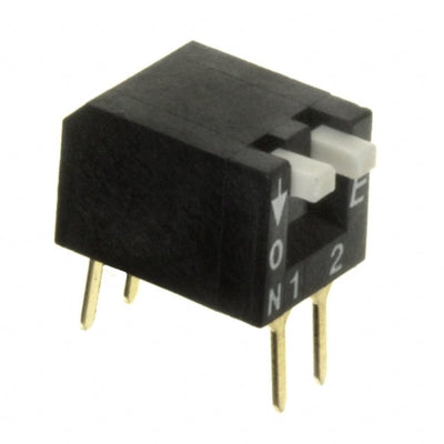 KAR02LAGT by E-Switch - SWITCH PIANO DIP SPST 25MA 24V
