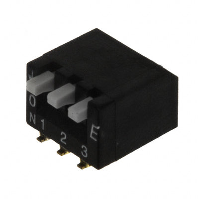 KAR03LGGT by E-Switch - SWITCH PIANO DIP SPST 25MA 24V