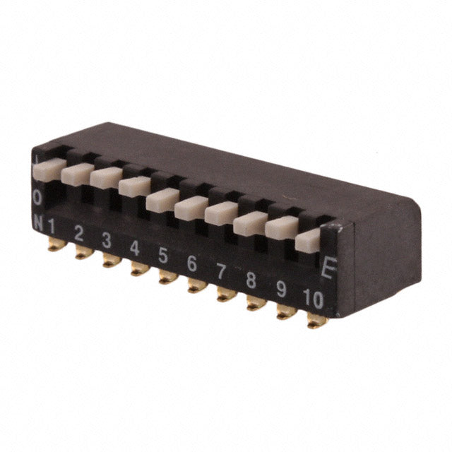 KAR10LGGT by E-Switch - SWITCH PIANO DIP SPST 25MA 24V