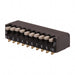 KAR10LGGT by E-Switch - SWITCH PIANO DIP SPST 25MA 24V