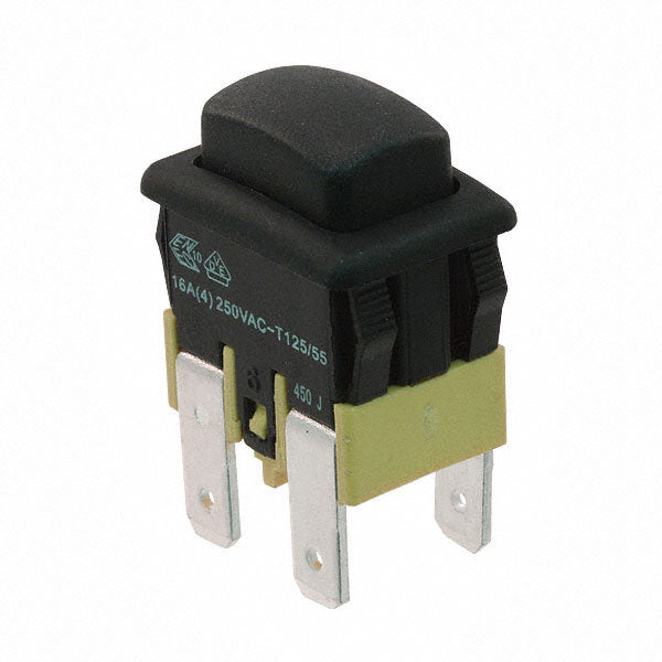 PA41EC1100 by E-Switch - PUSH SWITCH DPST-NO 16A 125V