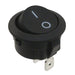 RR3112ABLKBLKNFF0 by E-Switch - ROCKER SWITCH SPST 16A 125V