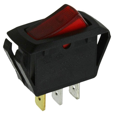 RSC141D1000-116 by E-Switch - ROCKER SWITCH SPST 20A 125V