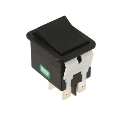 WB242D1100 by E-Switch - ROCKER SWITCH DPST 20A 125V